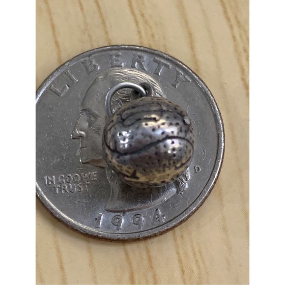 Baseball Sterling Silver Jewelry Charm #sports #baseball - Picture 2 of 3